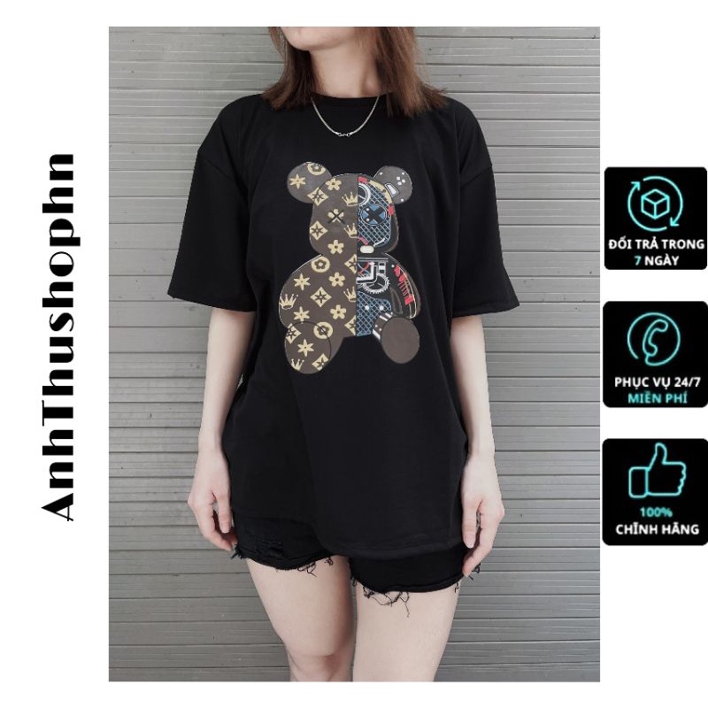 Áo thun nữ unisex 100% cotton from rộng