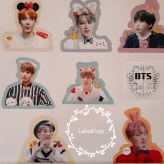 [MUA 1 TẶNG 1]Hình dán viền BTS