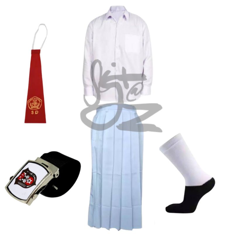 Bộ đồng phục nữ màu trắng kiểu dễ thương