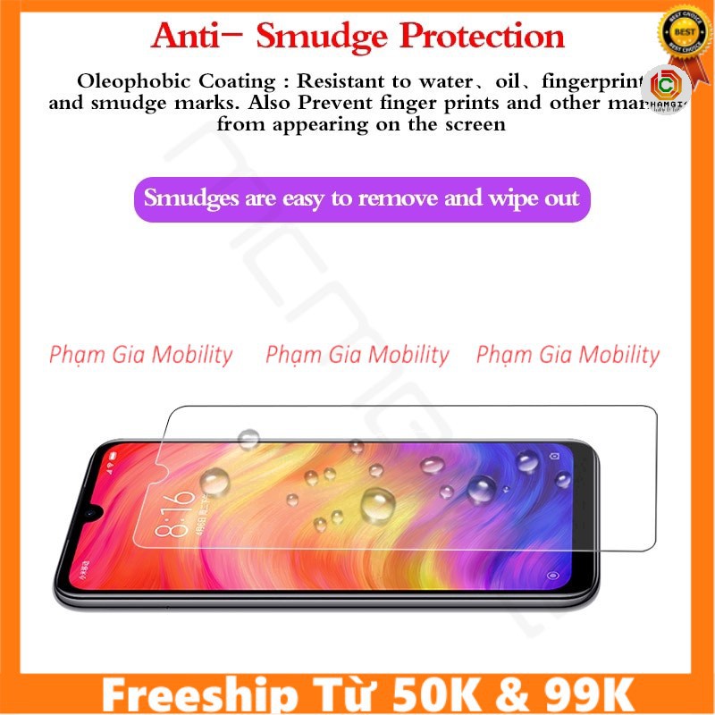 Dán màn hình cường lực dẻo nano Xiaomi Redmi 8 / Redmi note 8 / Redmi note 8 pro (2019) siêu bền