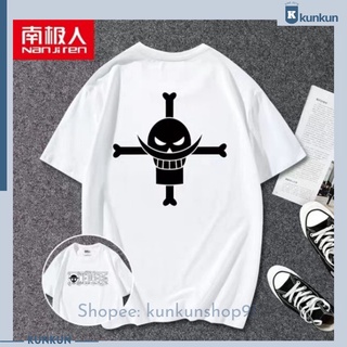 Áo Thun Tay Lửng Băng Râu Trắng - One Piece Cực Chất