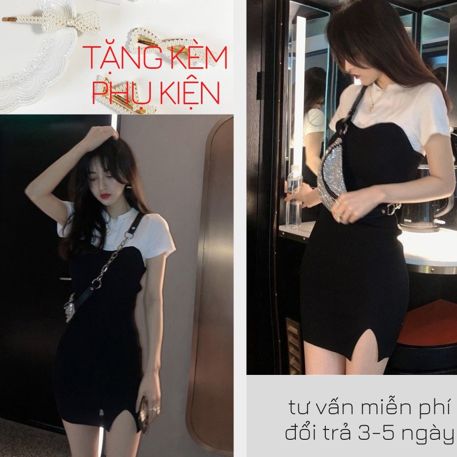 Váy body , đầm dự tiêc cao cấp TIT_FASHION size s m