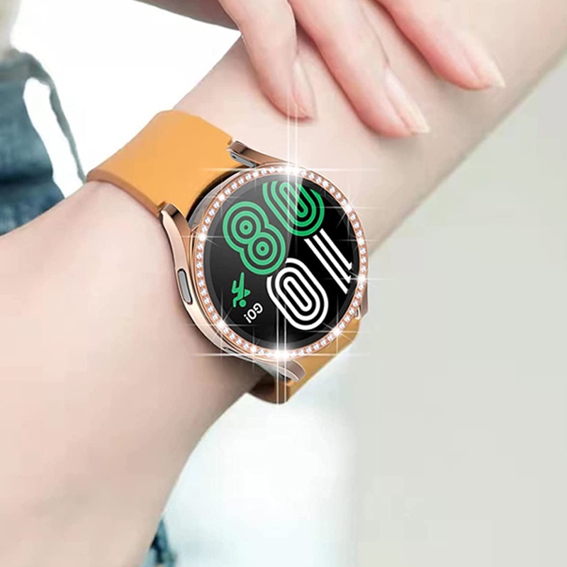 Ốp Bảo Vệ Mặt Đồng Hồ Đính Kim Cương 40mm 44mm Cho Samsung Galaxy Watch 5 Galaxy Watch 4 / 5