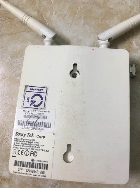 Bộ phát wifi quang Draytek Vigor 200F