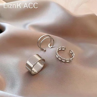 Set nhẫn 3 món đeo tay cá tính