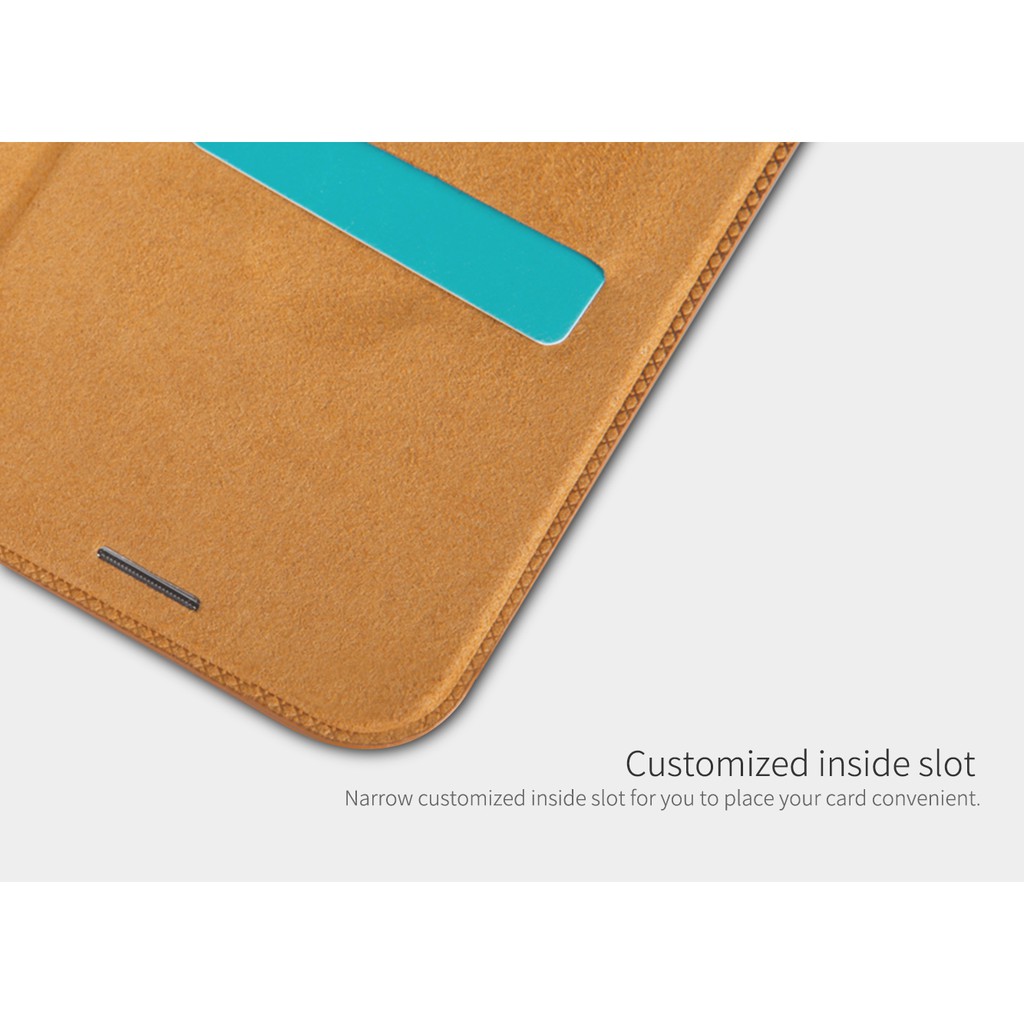 Bao da iPhone XS Max 6.5 inch chính hãng Nillkin QIN | BigBuy360 - bigbuy360.vn