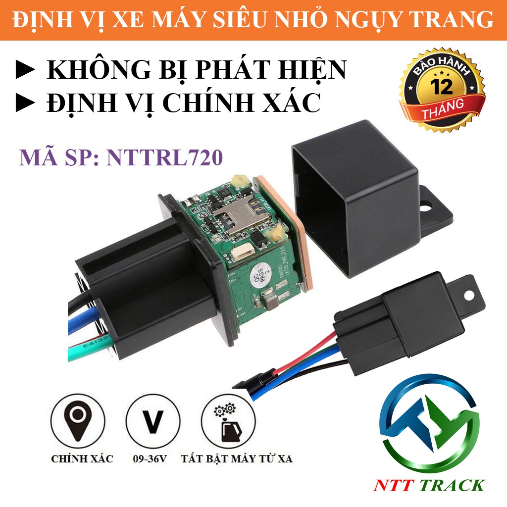 [FreeShip] Định Vị Xe Máy, Ô tô - Phần Mềm Việt Nam GPSNTT - Định Vị GPS Chính Hãng - Bảo Hành 12 Tháng