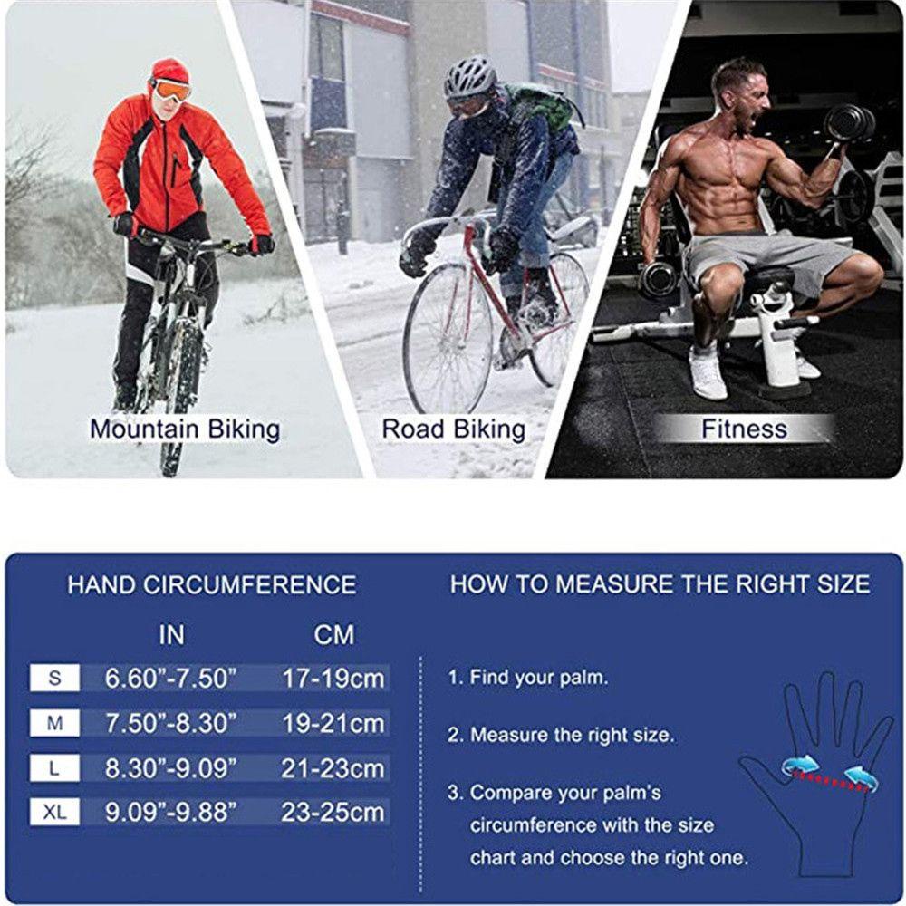 Găng Tay Thể Thao Bằng Silicone Lót Lông Cừu Chống Gió Chống Trượt KENT1