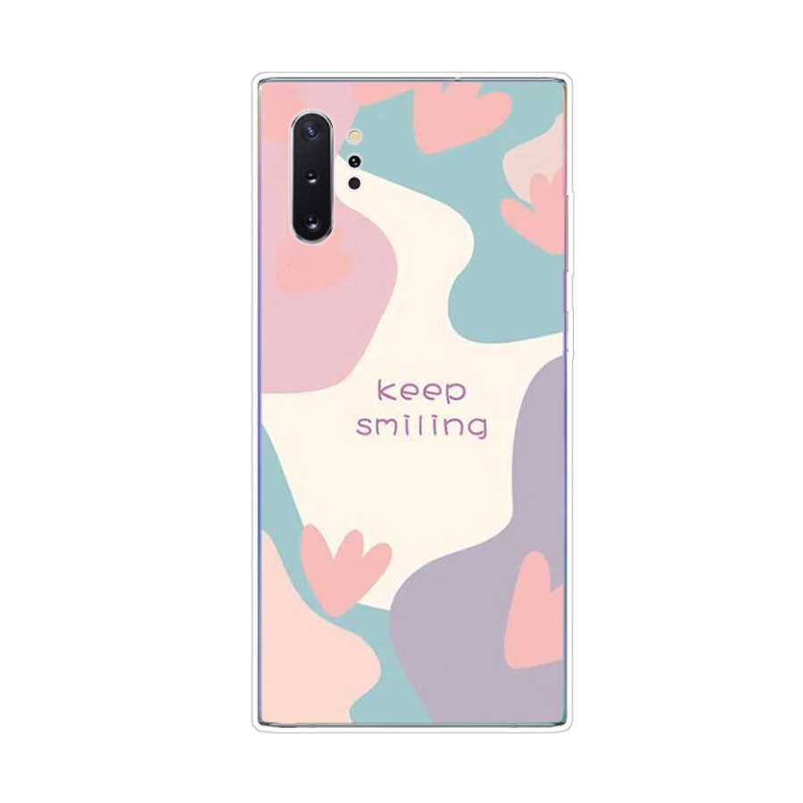 Ốp Điện Thoại TPU Dẻo In Họa Tiết Độc Đáo Thời Trang Cho Samsung Galaxy note 9 10 plus