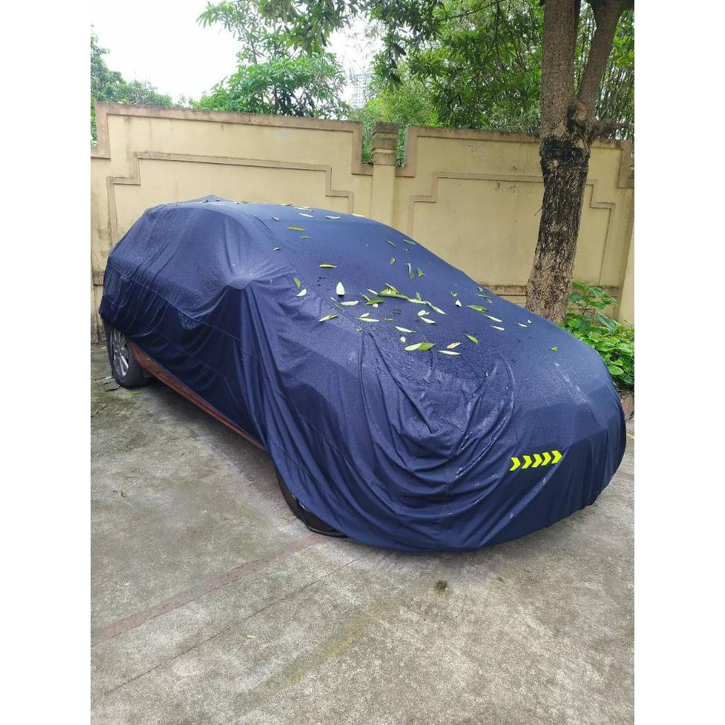 Bạt phủ ô tô SEDAN 5 chỗ cao cấp may bằng vải dù vải dù cán da cao cấp che nắng, chống mưa, chống gió và chống bụi bẩn
