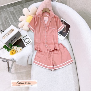 Pyjama Mặc Nhà - Đồ Bộ Pyjama Lụa Latin Thoải Mái - FreeSize