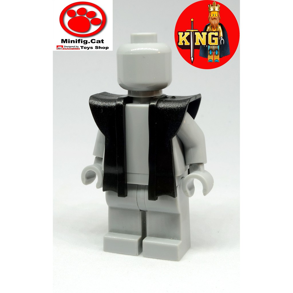 Minifig.Cat Japanese samurai Black Samurai Vest-H15