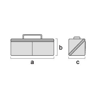 Túi đựng đồ nghề Fujiya FTC2-LBG
