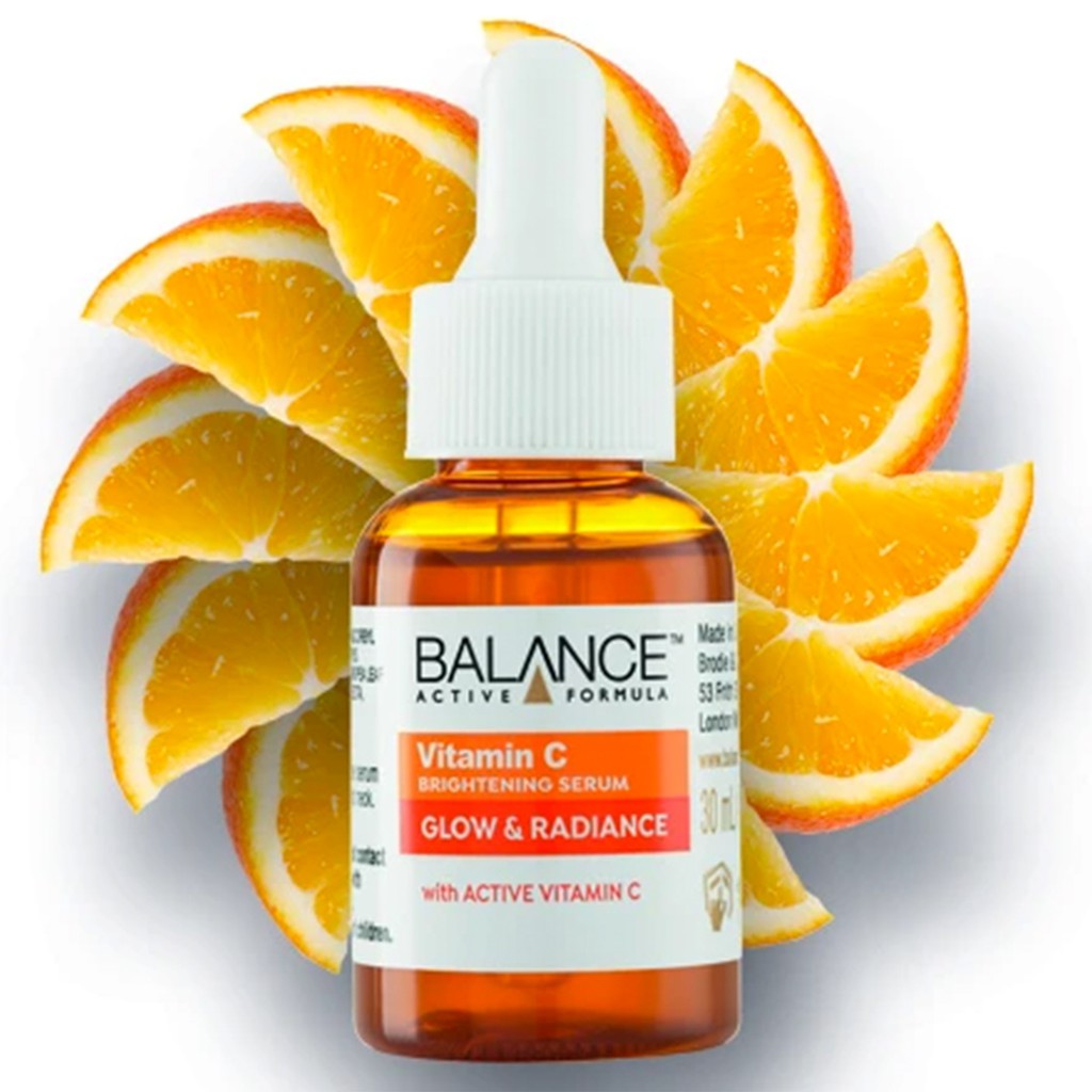 Serum trắng da mờ thâm 30Shine phân phối chính hãng Balance Active Formula Vitamin C Brightening 30ml