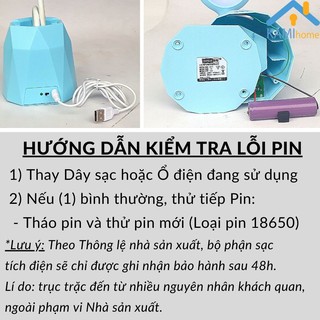 Đèn học để bàn chống cận thị cho trẻ em Pin sạc tích điện 1.200mAh bóng led cảm ứng không tỏa nhiệt mã 36011