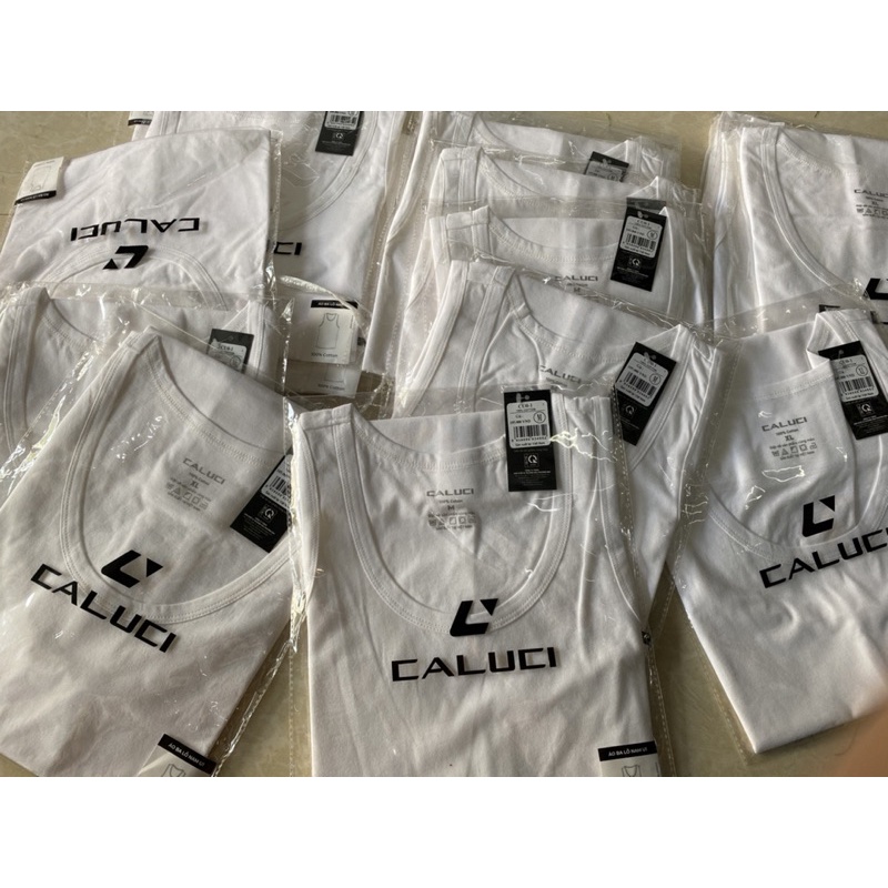 Áo ba lỗ nam caluci thương hiệu nổi tiếng việt nam