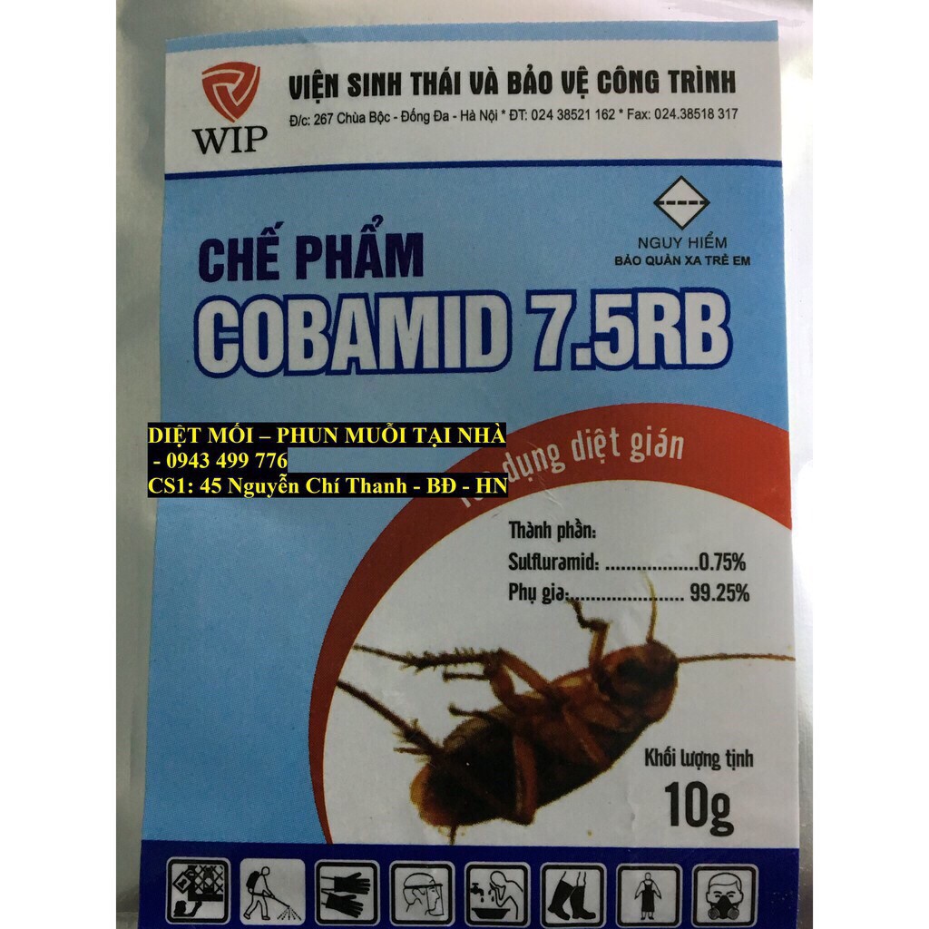 Chế phẩm diệt Gián COBAMID 7.5RB