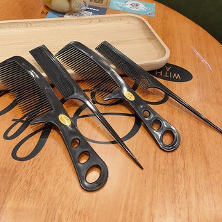 Set nhiều món dụng cụ làm tóc, dụng cụ tạo kiểu tóc và lược rẻ ngôi tóc