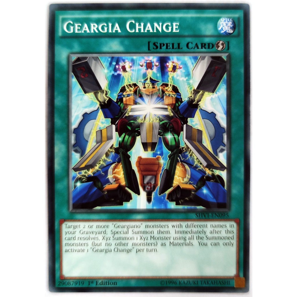 [Thẻ Yugioh] Geargia Change |EN| Common