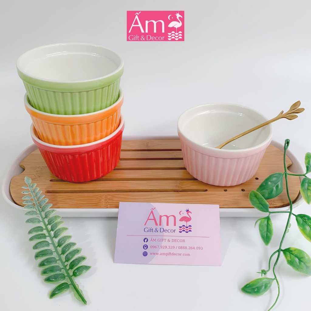 Bát Sứ Ăn Dặm Cho Bé  Ramenkin - Chén Gốm Sứ  Ăn Dặm Kiểu Nhật - Phù Hợp Dành cho Các Bé Đang Độ Tuổi Tập Ăn Thô