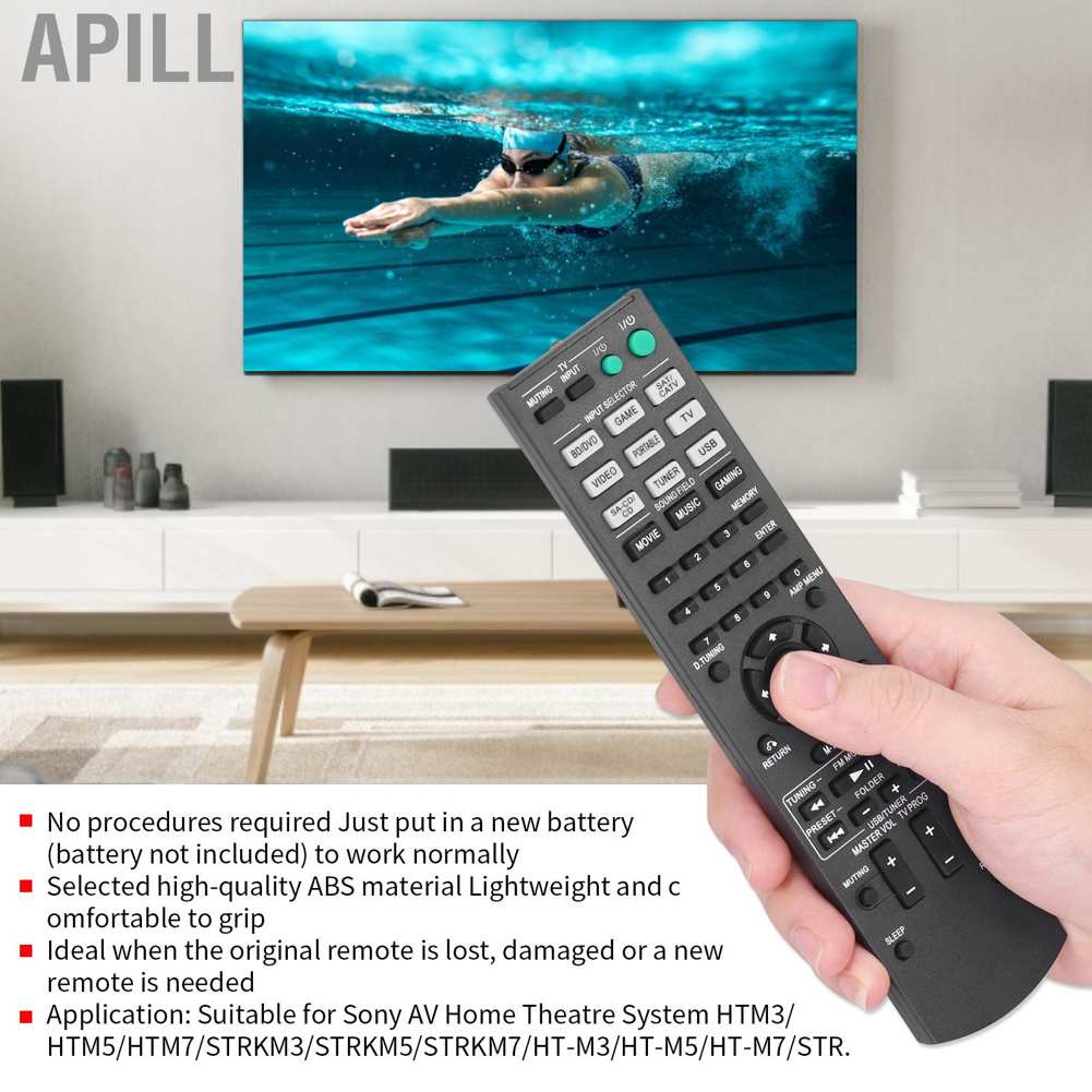 Điều Khiển Từ Xa Cho Tv Sony Av Home Rạp Chiếu Htm3 / Htm5 Htm7 Strkm3 Strkm5 Strkm7 Ht M3 M5T Mt7