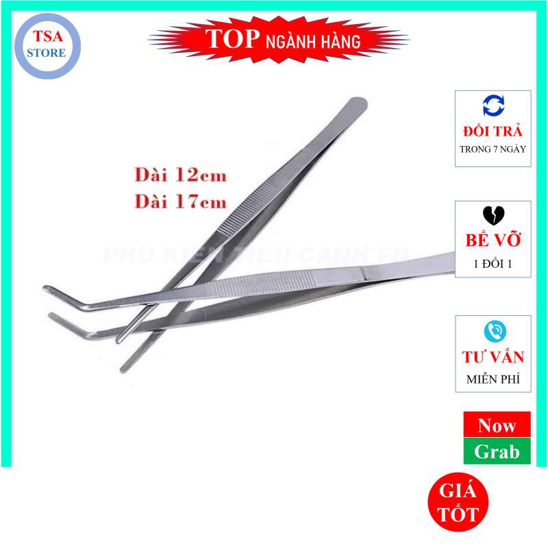 Nhíp 12cm phụ kiện trồng cây tiểu cảnh/chậu cây mini/terrarium/hồ cá/bonsai/hòn non bộ/sen đá/xương rồng
