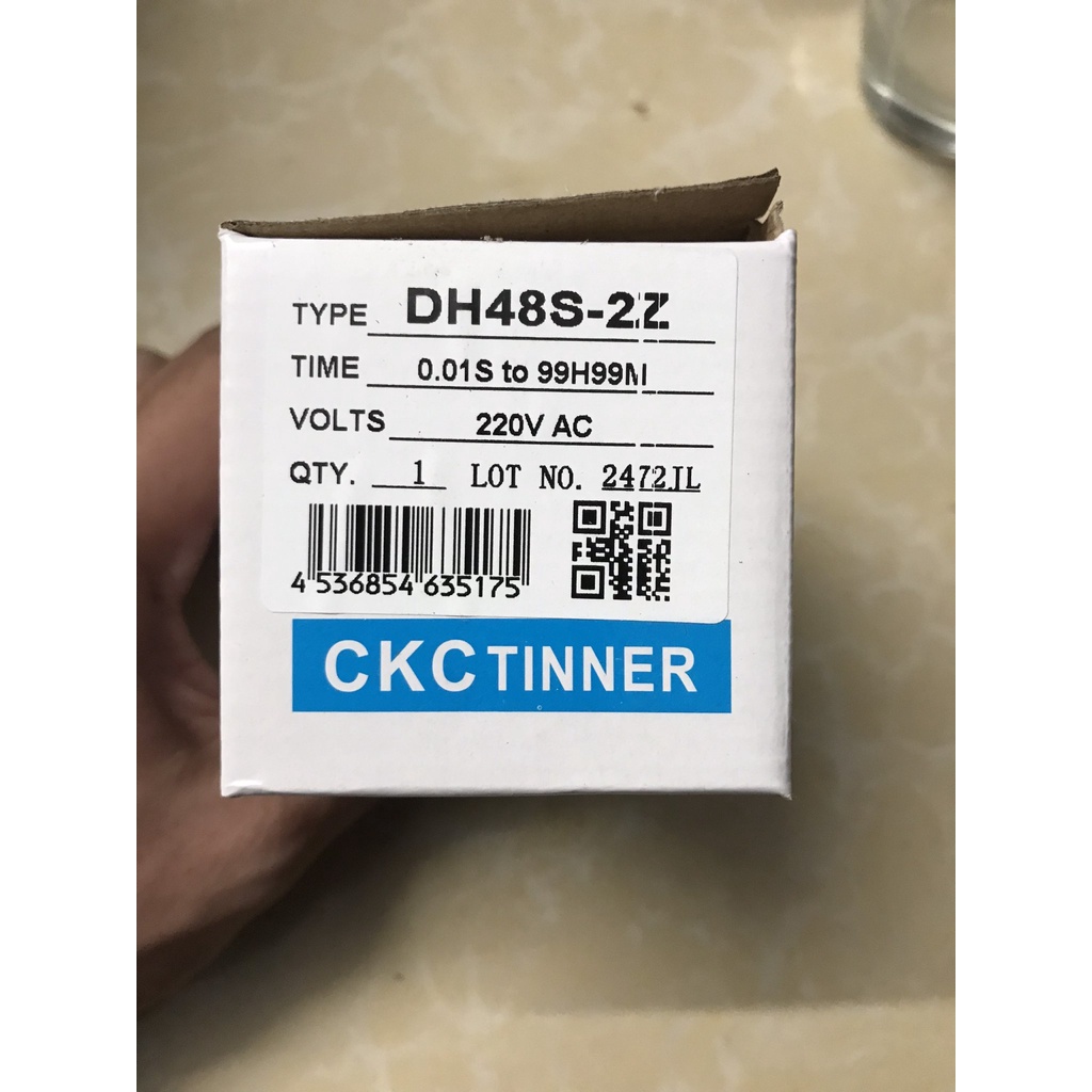 Rơ le thời gian DH48S-1Z DH48S-2Z ( Đã kèm đế) Relay thời gian Timer Công tắc thời gian Bộ hẹn giờ Bộ định thời DH48S