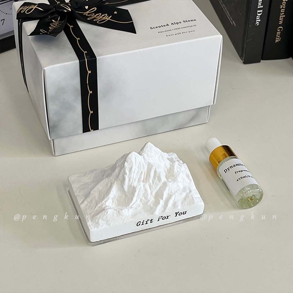 Alpine Bình Khuếch Tán Hương Thơm Đá Tuyết Núi Tuyết Hình Núi Tuyết Khuếch Tán Hương Thơm Trang Trí Nhà Cửa Xe Hơi Leo Núi