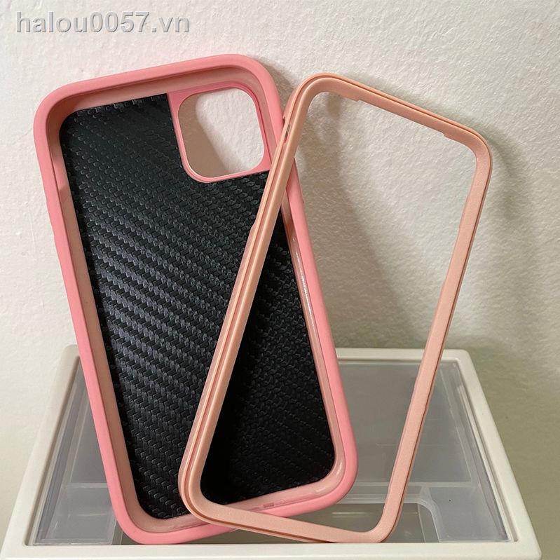 Ốp Điện Thoại Bằng Silicon Họa Tiết Gợn Sóng Màu Hồng Chống Rơi Cho Iphone 12 Pro Max X 11 8 Plus