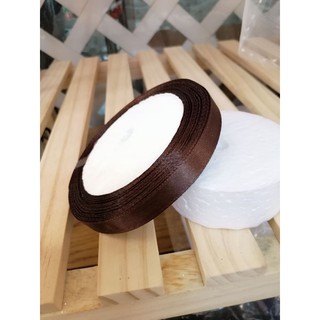 Cuộn ruy băng vải lụa bản 1cm dài 22 mét
