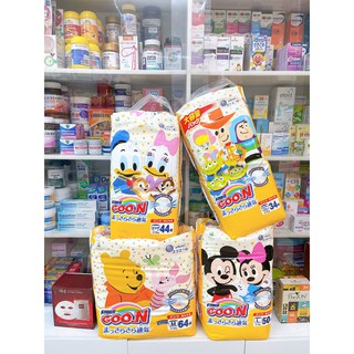 Tã/Bỉm quần Goon Disney Nội Địa Nhật đủ Size M64/L50/XL44/XXL34