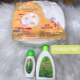 Gel hút mụn nha đam và giấy lột mụn hàn quốc