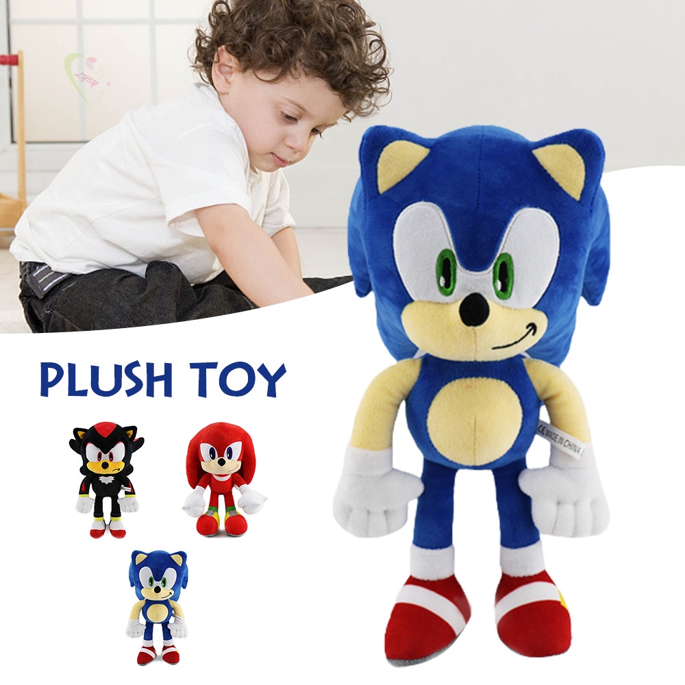 Đồ chơi nhồi bông Hình Nhím Sonic Mềm Mại Đáng Yêu Cho Bé