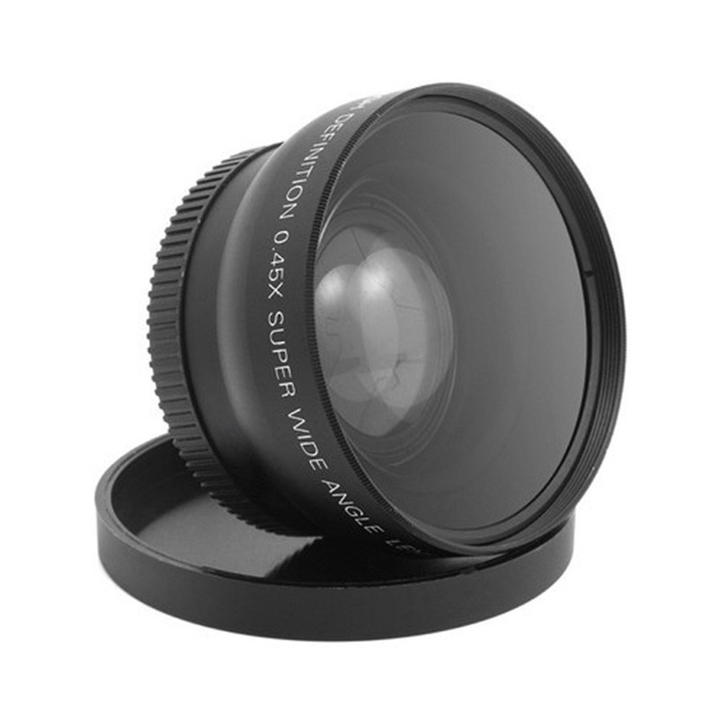 Ống Kính Góc Rộng 58mm 0.45x0.45 Cho Canon EOS 350D / 400D / 450D / 500D / 600D | BigBuy360 - bigbuy360.vn