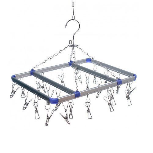 Móc chùm inox 28 kẹp
