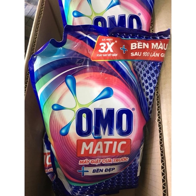 Siêu giảm giá nước giặt omo matic cửa trước 2,3 kg/ cửa trên 2,7kg mẫu cũ