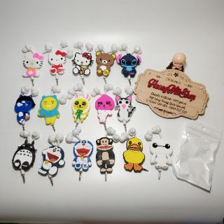 Combo 150 tai nghe hình thú dây rút