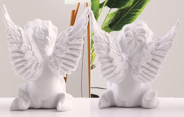 CẶP TƯỢNG THIÊN THẦN DECOR LITTLE ANGEL