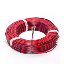 Combo 5 mét dây điện đôi đỏ đen nhỏ
