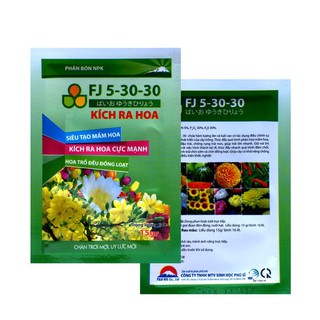 Phân bón Kích ra hoa cực mạnh, siêu tạo mầm hoa, hoa trổ đều đồng loạt