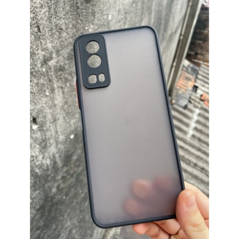 Ốp lưng ViVo Y72 5G nhám bảo vệ camera chống sốc ,va đập
