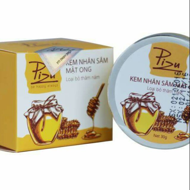 Kem hồng sâm mật ong