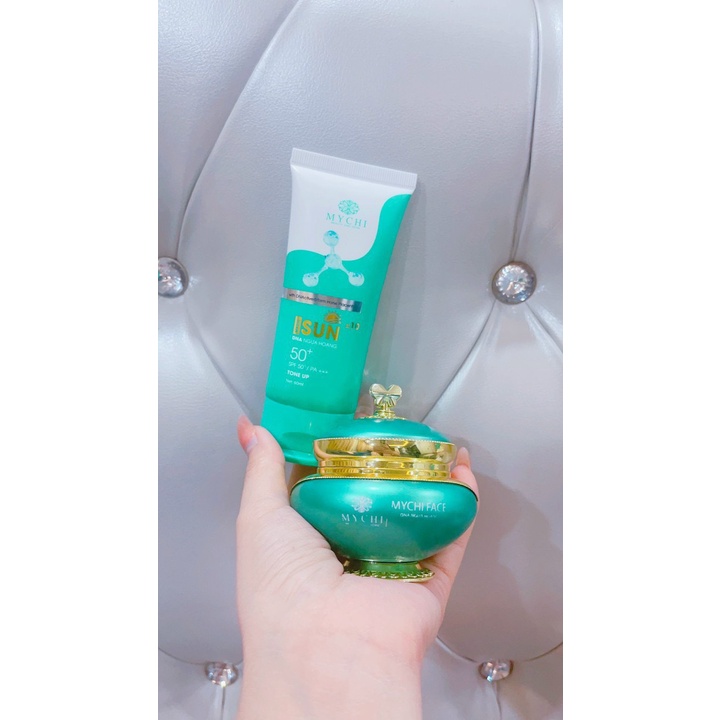 Kem Dưỡng da mặt Mychi Face hết nám loại bỏ t.àn nhan dưỡng ẩm - Tế bào gốc ngựa hoang nguyên liệu thiên nhiên