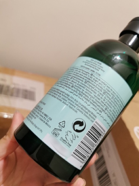 (Chai lớn 400ml) Dầu gội đầu The Body Shop Fuji Green Tea Refreshingly Purifying Shampoo