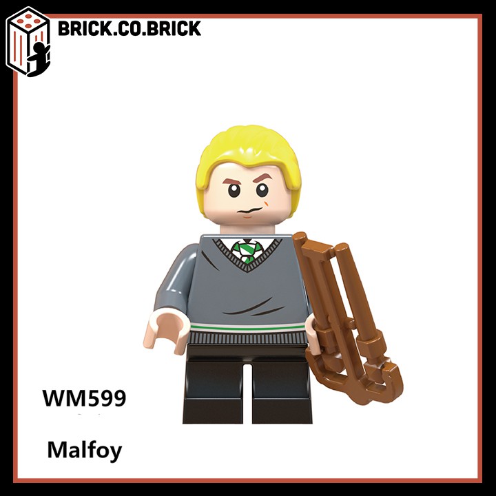 Hagrid Dumbledore Phim Harry PotterMinifigure Đồ chơi Lắp ghép Xếp hình Mini Mô hình WM6046