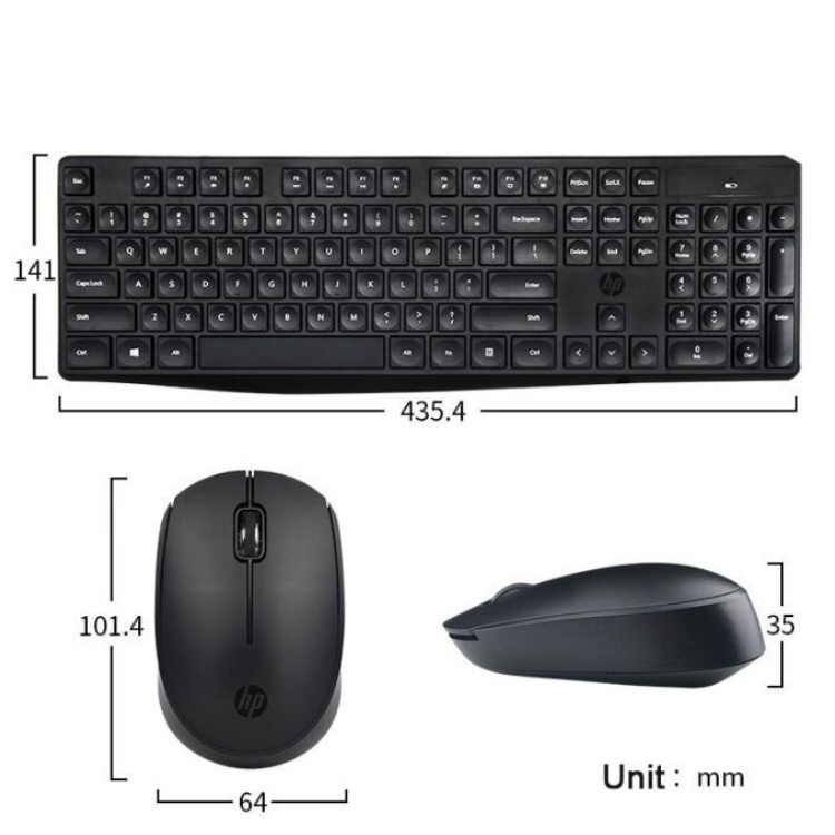 Combo bàn phím + chuột HP CS10