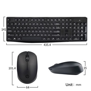 [Nhập 99ELHA giảm 7% max 500K] Combo bàn phím + chuột HP CS10 (Không dây - Kết nối USB)