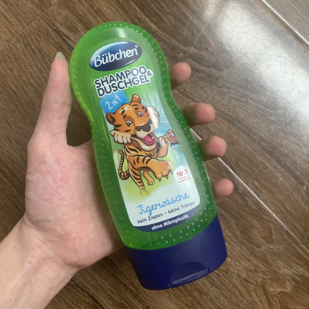 Sữa tắm gội toàn thân cho bé 2in1 Bubchen Tigerwasche