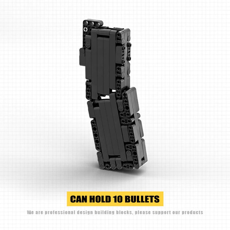 ồ Chơi Lắp Ráp Kiểu LEGO CSGO Free Fire Súng Rifle SLR Black Ice Của Kevin183 Với 1300+ Mảnh Ghép