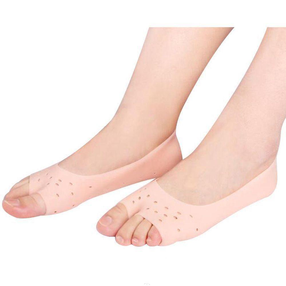 1 Cặp Vớ Silicone Dưỡng Ẩm Chống Nứt Nẻ Gót Chân